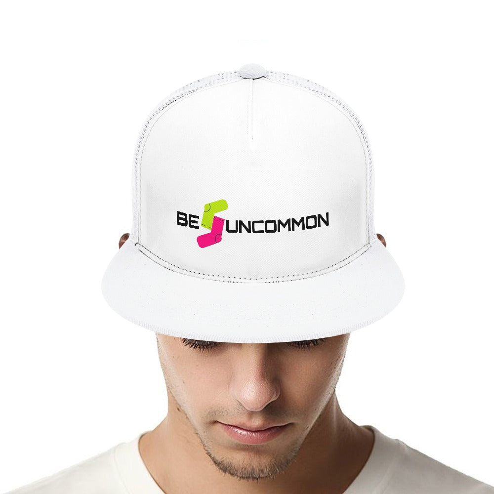"Be Uncommon" Flat Cap