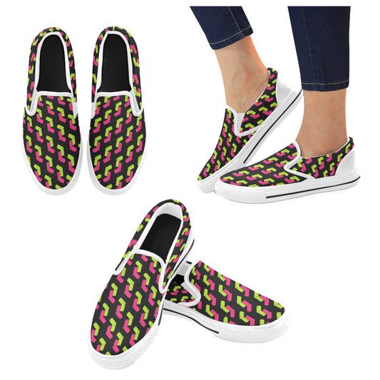 Odd Socks Slip-on Canvas Kid's Shoes