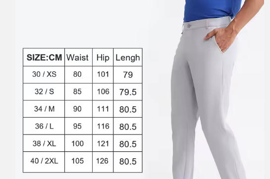 Mens Golf Pants *Pre Order Only*