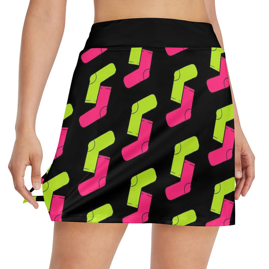 Odd Socks Golf Skirt with Pocket